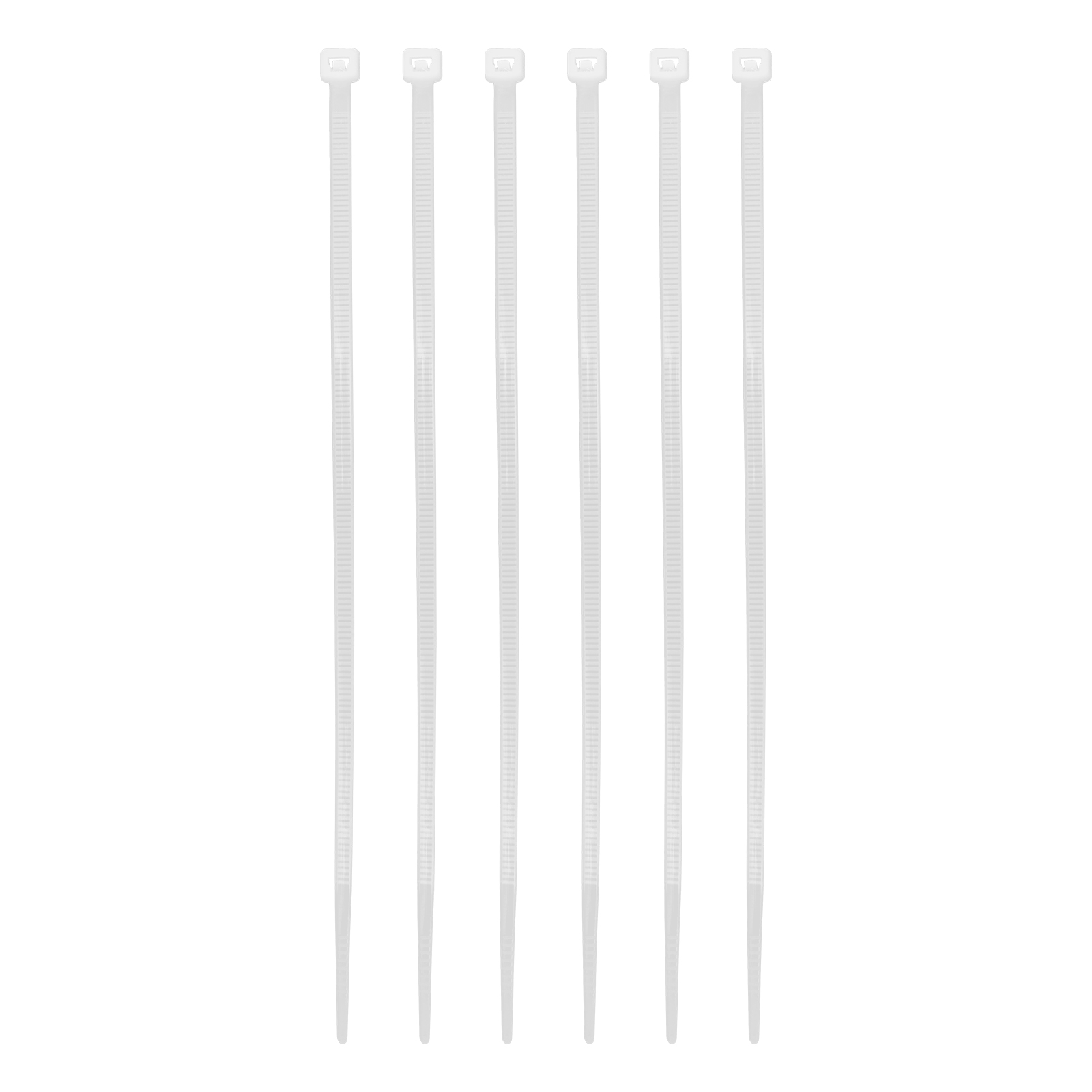 Хомут 200 x 3.6 мм, пластиковые, белые, 100 шт/упак Сибртех